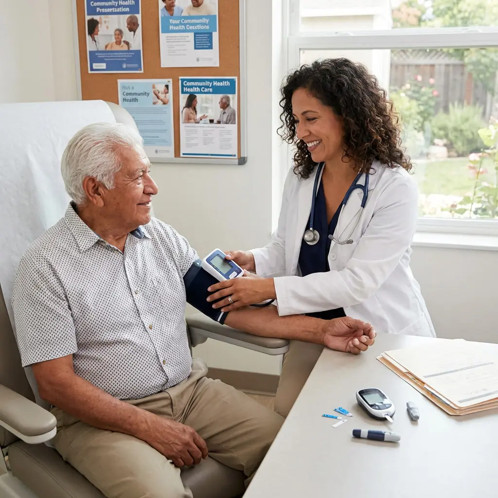 control de enfermedades cronicas diabetes hipertension clinica hispana houston