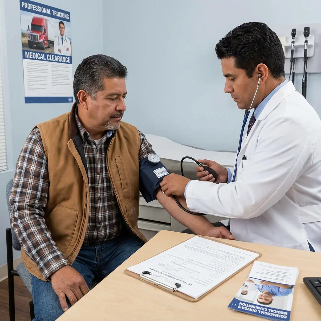 DOT Physical Exam - CDL License clinica hispana houston