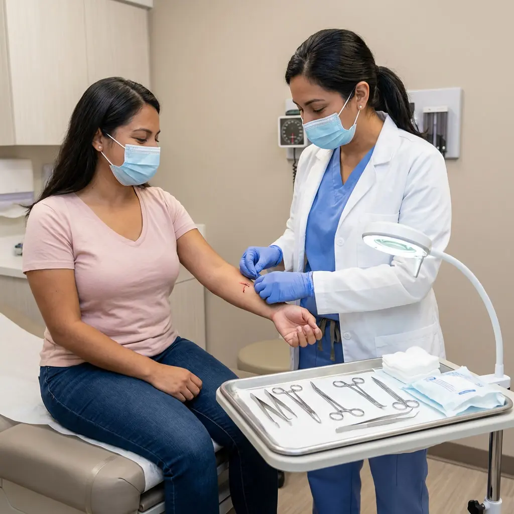 Extracción de Implantes Subdérmicos - Clínica Hispana Nueva Salud Gessner, Houston TX