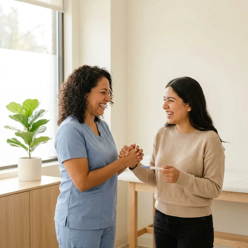 Examen y Diagnóstico de Embarazo - Clínica Hispana Nueva Salud Gessner, Houston TX