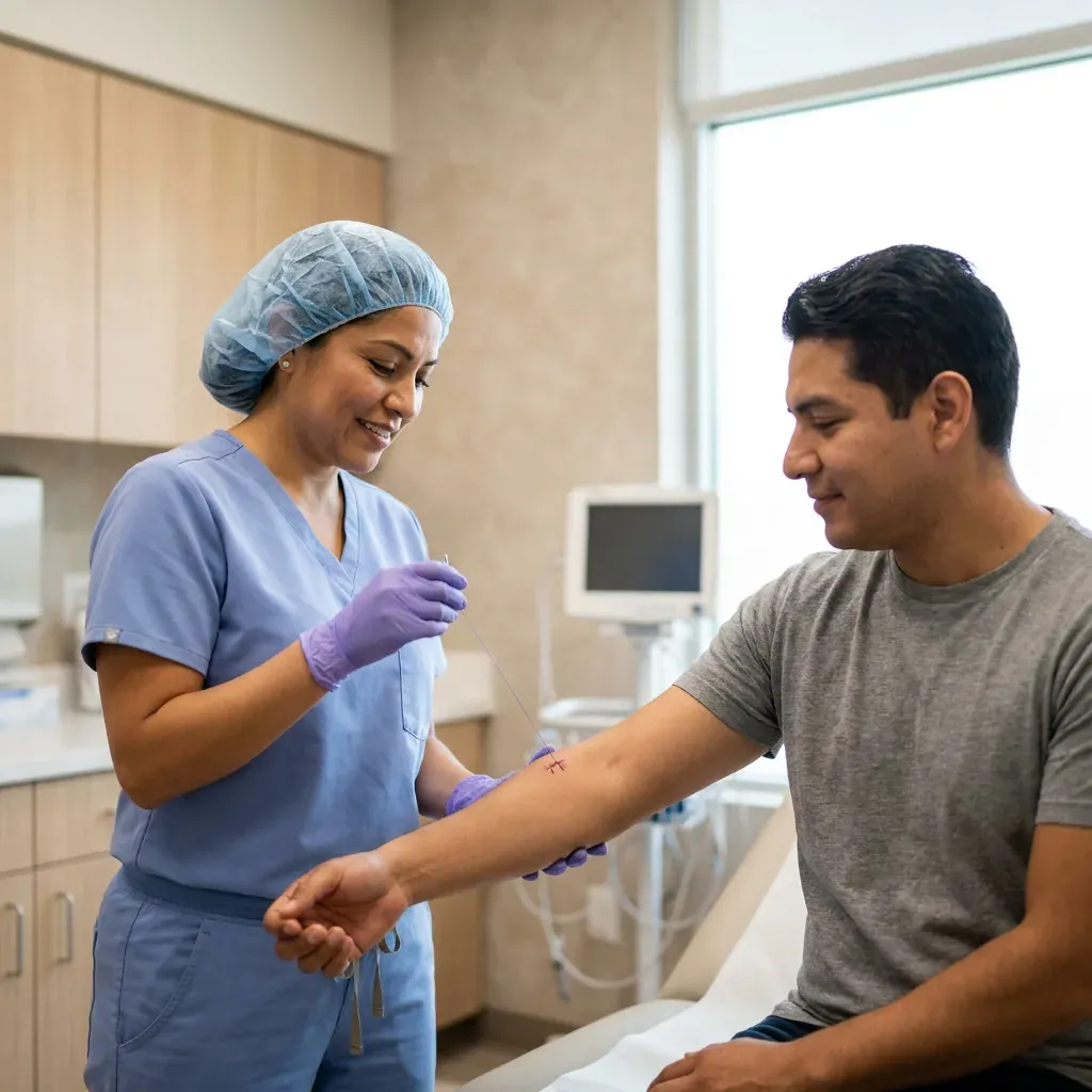 Suturas de Heridas - Clínica Hispana Nueva Salud Gessner, Houston TX