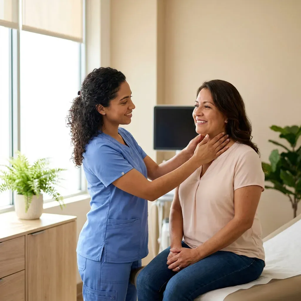 Exámenes y Tratamiento de la Tiroides - Clínica Hispana Nueva Salud Gessner, Houston TX