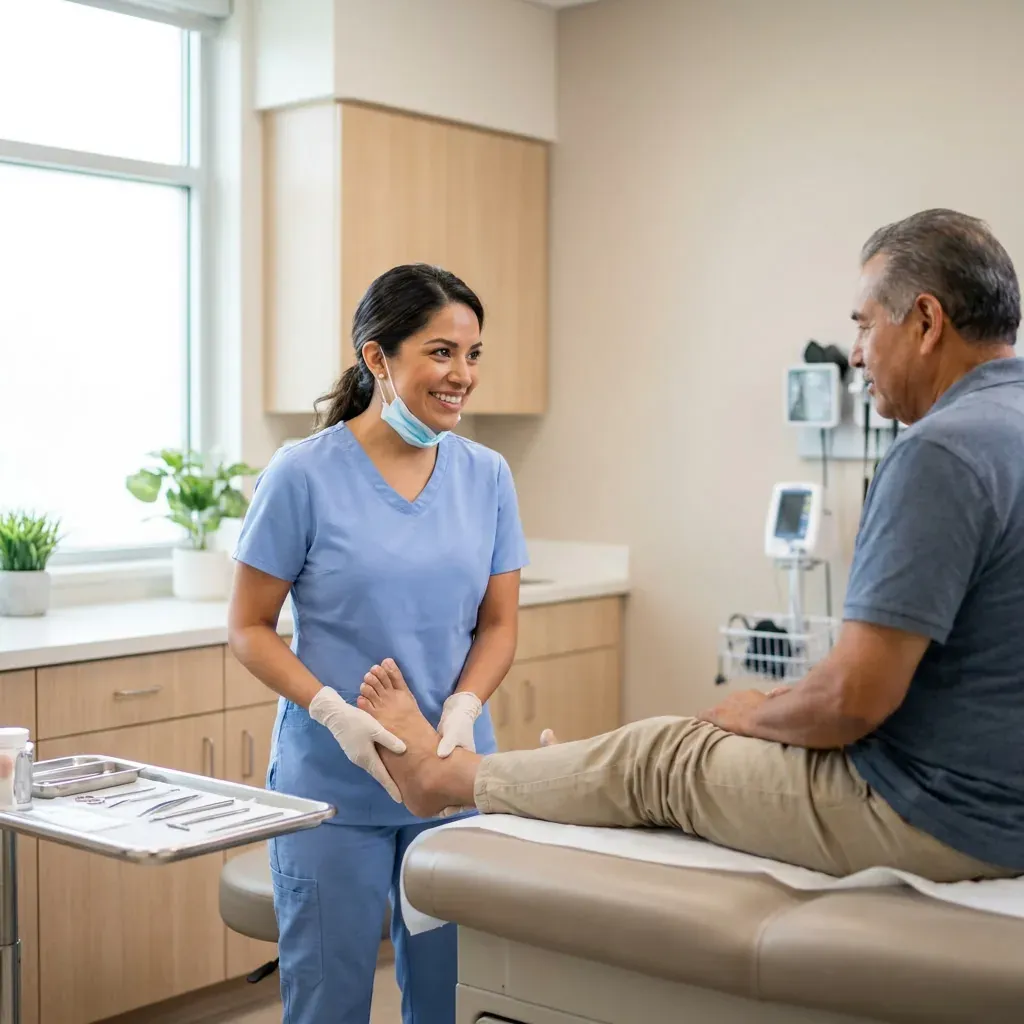 Extracción de Uña Encarnada en Houston - Clínica Hispana Nueva Salud Gessner, Houston TX